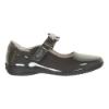 Picture of Lelli Kelly Blossom Unicorn School Shoe F Fitting - Dark Grey Patent