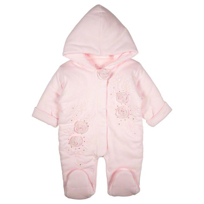 Picture of Sofija Pramsuit With Roses & Crystals - Pink