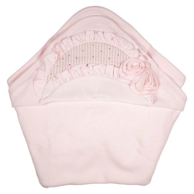 Picture of Sofija Baby Hooded Towel & Mitt Set  - Pink