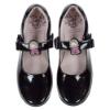 Picture of Lelli Kelly Prinny Princess School Shoe F Fitting - Black Patent