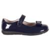 Picture of Lelli Kelly Perrie Bow School Dolly G Fitting - Navy Patent