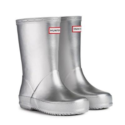 Picture of Hunter Little Kids First Classic Metal Rainboots - Silver