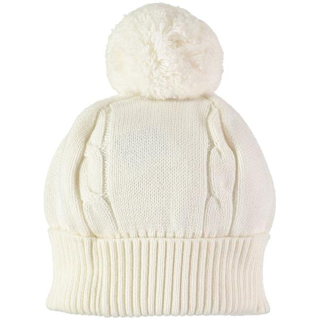 Picture of Emile Et Rose Pom Pom Hat - Ivory