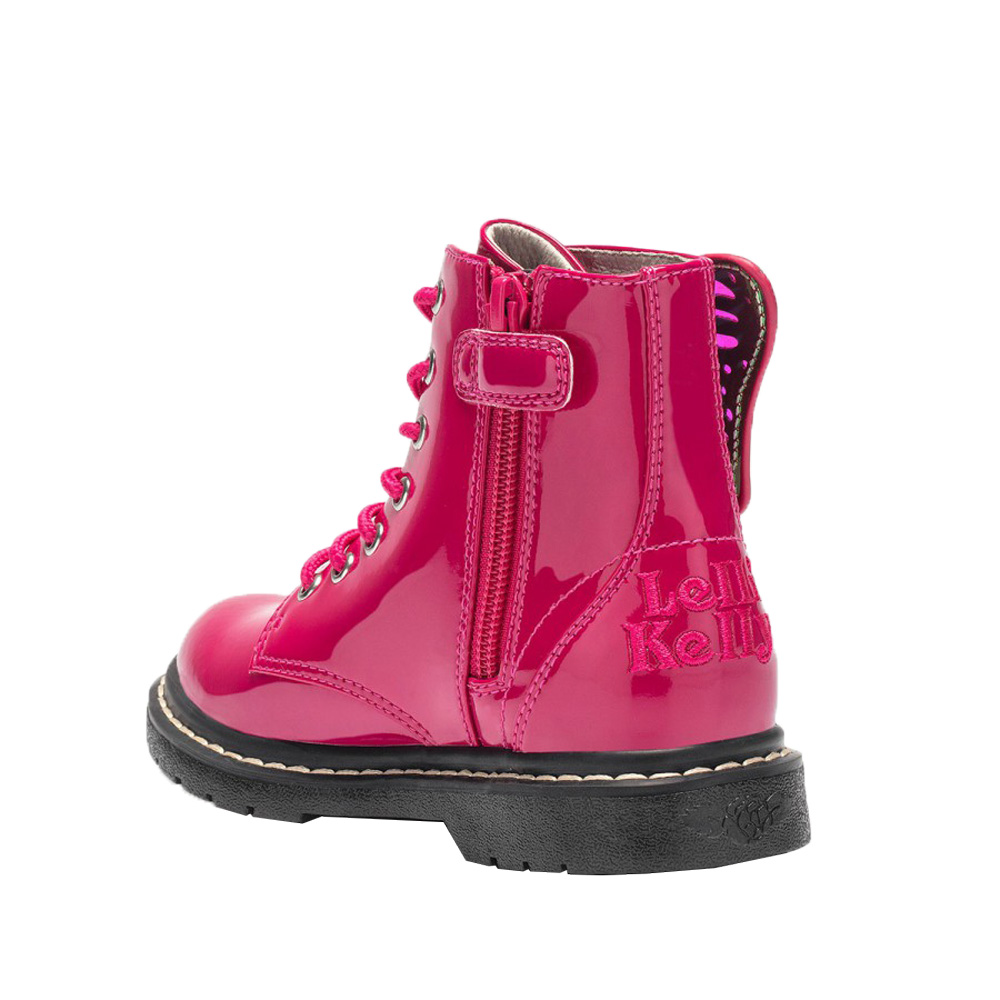 Lelli Kelly Fairy Wings Classic Ankle Boot Fuschia Pink. Children's