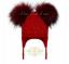Picture of Pom Pom Envy Double Bubble Bling Pom - Red