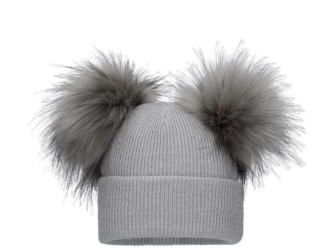 Picture of Pom Pom Envy Baby Double Pom - Grey