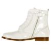 Picture of Panache Bonnie Lace Up Ankle Boot With Inside Zip - White