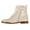 Picture of Panache Bonnie Lace Up Ankle Boot With Inside Zip - Beach Cream