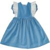 Picture of Sal&Pimenta Girls Versailles Velvet Dress - Blue