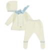 Picture of Carmen Taberner Baby 3 Piece Set - Ivory Blue