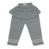 Picture of Carmen Taberner Baby 3 Piece Skirted Leggings Set - Grey Pink