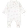 Picture of Little A Jacklyn Flamingo Print Babygrow - White