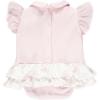 Picture of Little A Jadine Frilly Flamingo Print Romper - Baby Pink