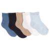 Picture of Meia Pata Boys Traditional Ribbed Ankle Sock- Navy