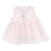 Picture of Eva Class Baby Girl Plumetti Dress Panties Set - Pink White