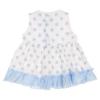 Picture of Eva Class Baby Girl Plumetti Polka Dress Panties Set - Blue White