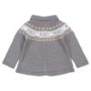Picture of Carmen Taberner Knitted Long Cardigan - Grey Blue