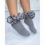 Picture of Caramelo Kids Girls Ribbon Ankle Socks - Grey