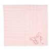 Picture of Mac Ilusion Fancy Knit Shawl With Satin Bow - Pink