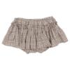 Picture of Loan Bor Girls Sweater Check Skirted Pantie Set - Beige Pink