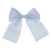 Picture of Miss P Smocked Carousel Bodice Gingham Dress & Hairclip Set - Blue