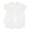 Picture of Rapife Baby Pointed Collar Short Sleeve Romper - Ivory