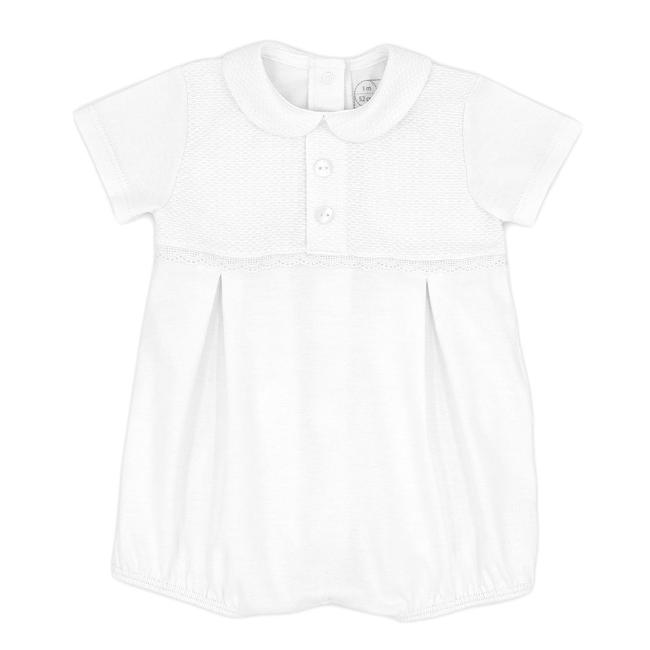 Picture of Rapife Baby Peter Pan Collar Romper - White