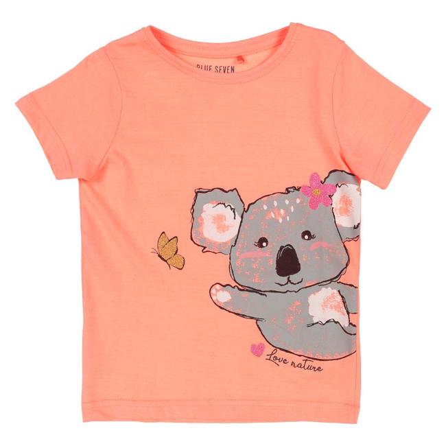 Picture of Blue Seven Girls Koala Love Nature Top - Orange