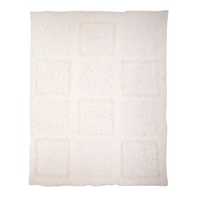 Picture of Sofija Antonina Lace Applique Blanket - Ivory
