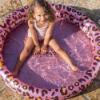 Picture of Swim Essentials Leopard Pool 100cm - Rose Gold