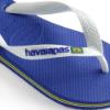 Picture of Havaianas Kids Brasil Logo Sandal - Marine Blue White 
