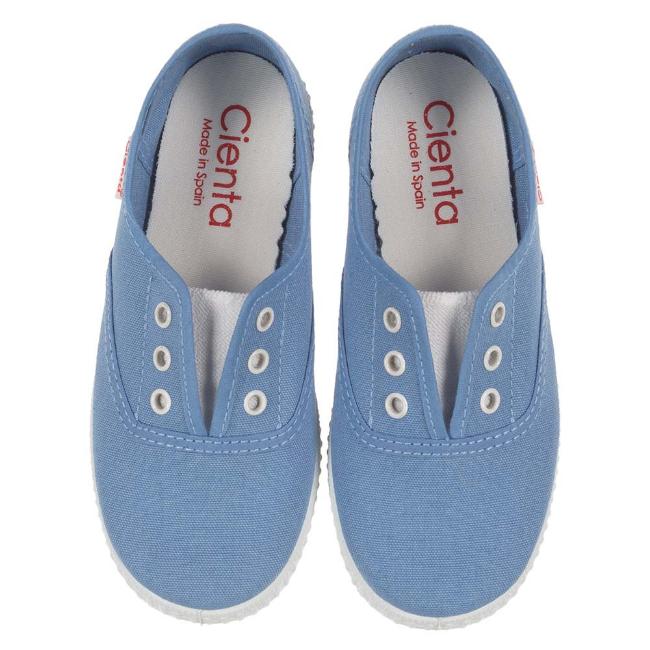 Picture of Calzados Cienta Easy On Canvas Pump - Lavanda Blue