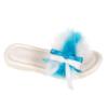 Picture of Meriche Alta Costura Dream Beatrice Vintage Style Slippers - White Blue