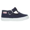 Picture of Calzados Cienta Toddler Canvas T-Bar - Navy 
