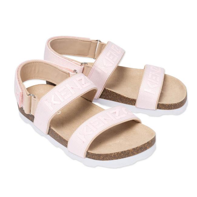 Picture of Kenzo Kids Two Strap Sandals - Pink