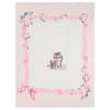 Picture of Monnalisa Bebe Girls Kitty Roses Blanket - Pink