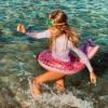 Picture of Sunnylife Inflatable Kiddy Float Ring Mermaid - Pink