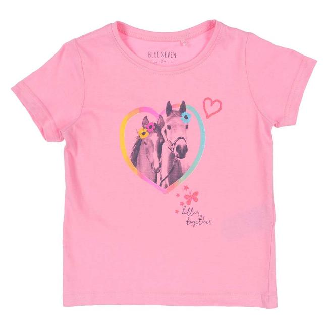 Picture of Blue Seven Girls Better Together Pony Top - Pink