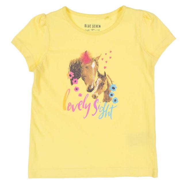 Picture of Blue Seven Girls Lovely Sight Pony Top - Yellow