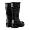 Picture of Hunter Original Kids Giant Glitter Wellington Boots - Black