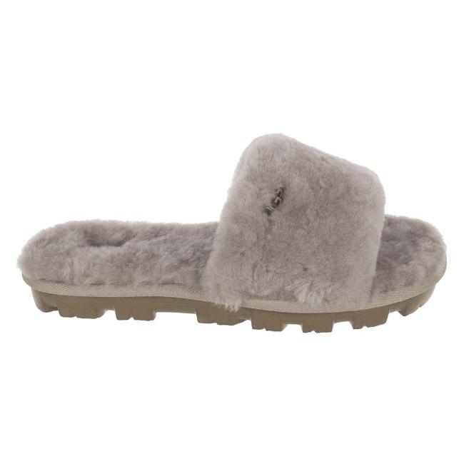 Picture of UGG Teen Cozette Slide - Oyster Grey