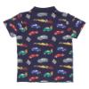 Picture of Blue Seven Mini Boys Racing Cars Polo Top - Navy