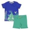Picture of Blue Seven Mini Boys Croc Top & Shorts Set - Blue