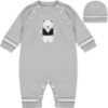 Picture of Emile Et Rose Boys Atlas Knitted All In One - Grey