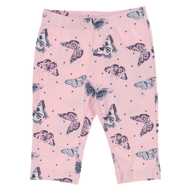 Picture of Blue Seven Mini Girls Butterfly Capri Pants - Pink Blue