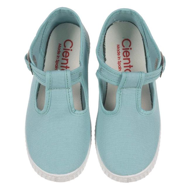 Picture of Calzados Cienta Toddler Canvas T-Bar - Opalo Aqua