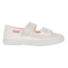 Picture of Calzados Cienta Canvas Mary Jane With Bow -White