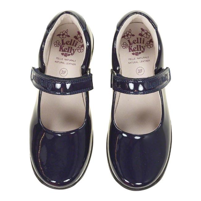 Picture of  Lelli Kelly Classic School Dolly F Fit - Navy Patent