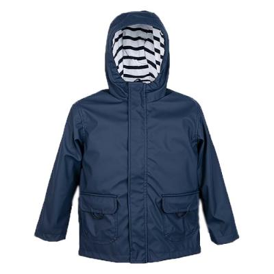 Picture of Igor Euri Hooded Rain Coat - Navy