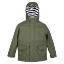 Picture of Igor Euri Hooded Rain Coat - Khaki